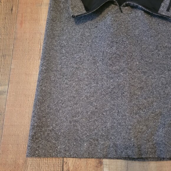 Gap Black Heather Wool Blend Pencil Skirt – Size 8 - Picture 4 of 11